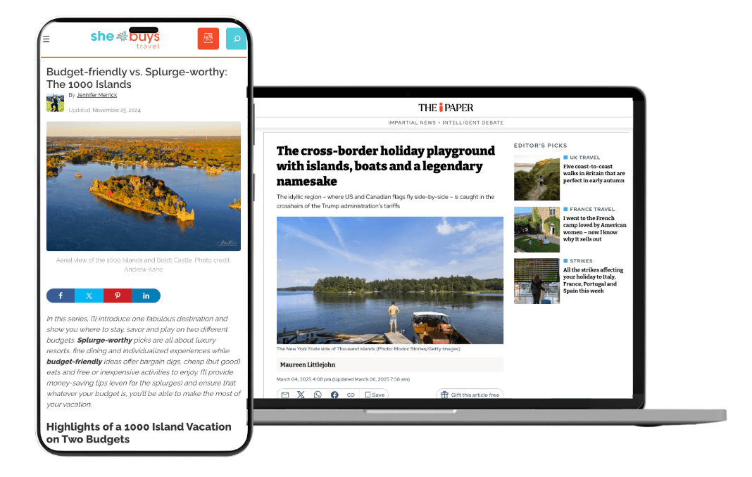 1000 Islands | Public Relations